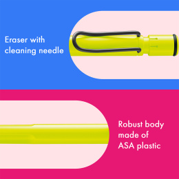 Safari Porte-mine 0.5 Neon Yellow dans le groupe Stylos / Écrire / Porte-mines chez Pen Store (137582)