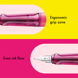 Safari Stylo-plume Neon Pink dans le groupe Stylos / Stylo haute de gamme / Stylo à plume chez Pen Store (137583_r)