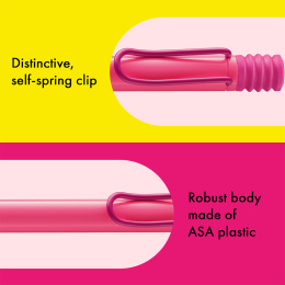 Safari Stylo à bille Neon Pink dans le groupe Stylos / Stylo haute de gamme / Stylo à bille chez Pen Store (137586)