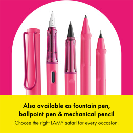 Safari Rollerball Neon Pink dans le groupe Stylos / Stylo haute de gamme / Roller chez Pen Store (137587)