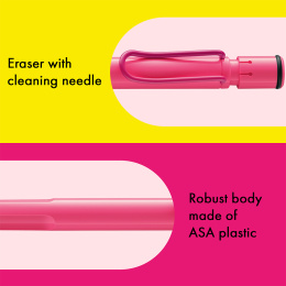 Safari Porte-mine 0.5 Neon Pink dans le groupe Stylos / Écrire / Porte-mines chez Pen Store (137588)