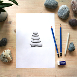 Mars Lumograph ensemble de 24 dans le groupe Matériels d'artistes / Craie et Graphite / Graphite et crayon à papier chez Pen Store (137591)