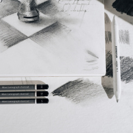 Crayon fusain Mars Lumograph dans le groupe Matériels d'artistes / Craie et Graphite / Fusain et crayons fusains chez Pen Store (137598_r)