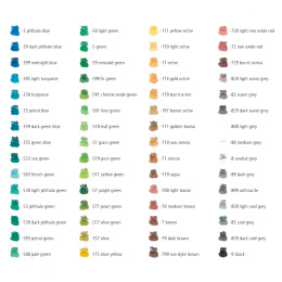 Crayons aquarellables Mars Lumograph ensemble de 120 dans le groupe Stylos / Crayons d'artistes / Crayons aquarellables chez Pen Store (137604)