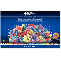 Crayons aquarellables Mars Lumograph ensemble de 36 dans le groupe Stylos / Crayons d'artistes / Crayons aquarellables chez Pen Store (137607)