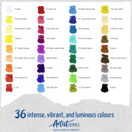 Crayons aquarellables Mars Lumograph ensemble de 36 dans le groupe Stylos / Crayons d'artistes / Crayons aquarellables chez Pen Store (137607)