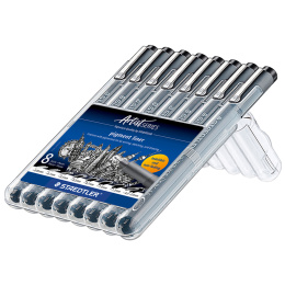 Pigment Liner lot de 8 dans le groupe Stylos / Crayons d'artistes / Feutres Fineliners chez Pen Store (137608)