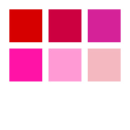 Pigment Arts Brush Pen ensemble de 6 Red/Pink dans le groupe Stylos / Crayons d'artistes / Feutres pinceaux chez Pen Store (137610)