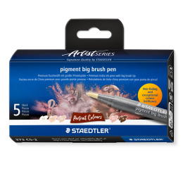 Pigment Arts Big Brush Pen ensemble de 5 Portrait dans le groupe Stylos / Crayons d'artistes / Feutres pinceaux chez Pen Store (137630)