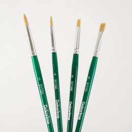 Pinceaux synthétiques Universal Set de 4 dans le groupe Matériels d'artistes / Pinceaux / Pinceaux acrylique chez Pen Store (137637)