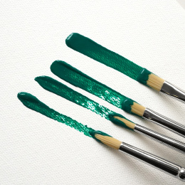 Pinceaux synthétiques Universal Set de 4 dans le groupe Matériels d'artistes / Pinceaux / Pinceaux acrylique chez Pen Store (137637)