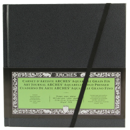 Art Journal Aquarelle CP 21x21 cm dans le groupe Papiers & Blocs / Bloc Artiste / Cahiers d'esquisses chez Pen Store (137649)