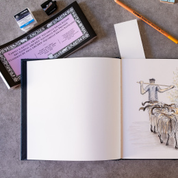 Art Journal Aquarelle HP 21x21 cm dans le groupe Papiers & Blocs / Bloc Artiste / Cahiers d'esquisses chez Pen Store (137652)