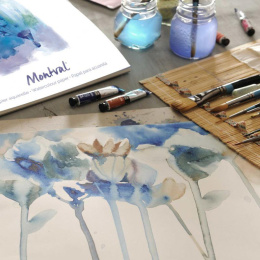 Montval Bloc Aquarelle A6 CP 300g dans le groupe Papiers & Blocs / Bloc Artiste / Papier pour aquarelle chez Pen Store (137660)