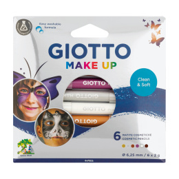 Crayons de maquillage Make Up Metallic 6-set dans le groupe Kids / Hobby et Coleurs pour enfants / Maquillage pour le visage chez Pen Store (137671)