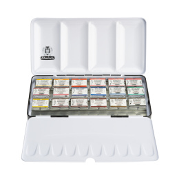 Horadam Aquarell Full Pans lot de 18 dans le groupe Matériels d'artistes / Couleurs de l'artiste / Peinture aquarelle / Aquarelle en godet chez Pen Store (137789)