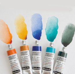 Horadam Aquarell Tub Wooden Box 12x20 ml dans le groupe Matériels d'artistes / Couleurs de l'artiste / Peinture aquarelle / Aquarelle en tube chez Pen Store (137790)