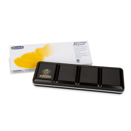 Akademie Aquarell Half Pans lot de 12 + 12 vides dans le groupe Matériels d'artistes / Couleurs de l'artiste / Peinture aquarelle / Aquarelle en godet chez Pen Store (137801)