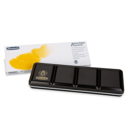 Akademie Aquarell Half Pans lot de 24 dans le groupe Matériels d'artistes / Couleurs de l'artiste / Peinture aquarelle / Aquarelle en godet chez Pen Store (137802)