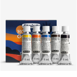 Horadam Gouache 5x5 ml Twilight dans le groupe Matériels d'artistes / Couleurs de l'artiste / Gouaches chez Pen Store (137804)