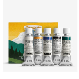 Horadam Gouache 5x5 ml Mountain Top dans le groupe Matériels d'artistes / Couleurs de l'artiste / Gouaches chez Pen Store (137805)