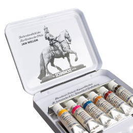 Akademie Aquarell Half Pans 6x5 ml dans le groupe Matériels d'artistes / Couleurs de l'artiste / Peinture aquarelle / Aquarelle en godet chez Pen Store (137809)