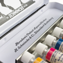 Akademie Aquarell Half Pans 6x5 ml dans le groupe Matériels d'artistes / Couleurs de l'artiste / Peinture aquarelle / Aquarelle en godet chez Pen Store (137809)