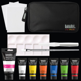 Peinture acrylique Basics Creator's Set 6x22 ml dans le groupe Matériels d'artistes / Couleurs de l'artiste / Peinture acrylique chez Pen Store (137828)