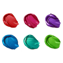 Peinture acrylique Basics Metallic Set 6x22 ml dans le groupe Matériels d'artistes / Couleurs de l'artiste / Peinture acrylique chez Pen Store (137836)