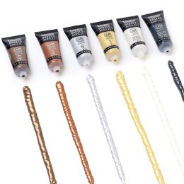 Peinture acrylique Metallic & Iridescent Set Tubes 6x22 ml dans le groupe Matériels d'artistes / Couleurs de l'artiste / Peinture acrylique chez Pen Store (137840)