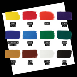 Peinture gouache Essentials Set 12x22 ml dans le groupe Matériels d'artistes / Couleurs de l'artiste / Gouaches chez Pen Store (137841)