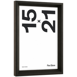 Cadre en bois Espresso 15x21 cm dans le groupe Loisirs créatifs / Organiser / Cadres / Cadres bruns chez Pen Store (137891)