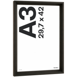 Cadre en bois Espresso 29,7x42 cm A3 dans le groupe Loisirs créatifs / Organiser / Cadres / Cadres bruns chez Pen Store (137897)