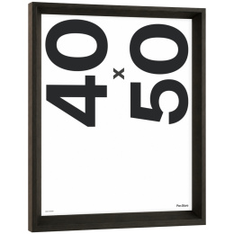 Cadre en bois Espresso 40x50 cm dans le groupe Loisirs créatifs / Organiser / Cadres / Cadres bruns chez Pen Store (137898)