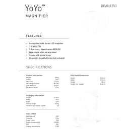 YoYo Magnifier Lilac dans le groupe Loisirs créatifs / Accessoires Hobby / L'illumination chez Pen Store (137931)