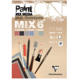Paint'ON Bloc multi-techniques Mix6 A4 dans le groupe Papiers & Blocs / Bloc Artiste / Bloc Mixed Media chez Pen Store (137964)