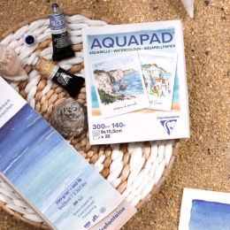 Aquapad bloc aquarelle 9x10,5 cm dans le groupe Papiers & Blocs / Bloc Artiste / Papier pour aquarelle chez Pen Store (137970)
