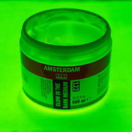 Glow in the dark medium 122 120 ml dans le groupe Matériels d'artistes / Médiums de peinture et vernis / Médiums peinture acrylique chez Pen Store (137986)