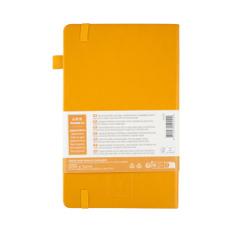Notebook 13x21 cm Hard Cover Japanese Kerria Dotted dans le groupe Papiers & Blocs / Écrire et consigner / Carnets chez Pen Store (137991)