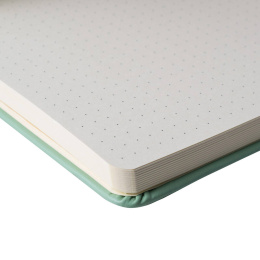 Notebook 13x21 cm Hard Cover Pale Patina Dotted dans le groupe Papiers & Blocs / Écrire et consigner / Carnets chez Pen Store (137992)