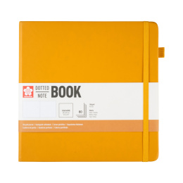 Notebook 20x20 cm Hard Cover Japanese Kerria Dotted dans le groupe Papiers & Blocs / Écrire et consigner / Carnets chez Pen Store (137994)