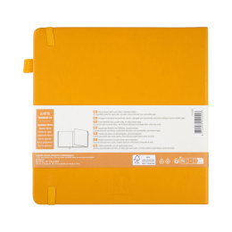 Notebook 20x20 cm Hard Cover Japanese Kerria Dotted dans le groupe Papiers & Blocs / Écrire et consigner / Carnets chez Pen Store (137994)