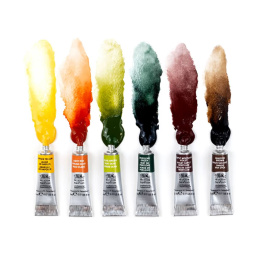 Aquarelle Professional Tubes 5 ml Rich Earth Set de 6 dans le groupe Matériels d'artistes / Couleurs de l'artiste / Peinture aquarelle / Aquarelle en tube chez Pen Store (138002)