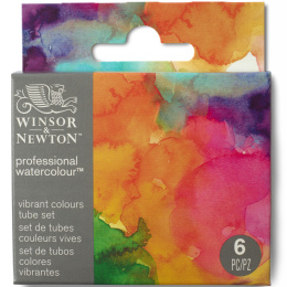 Aquarelle Professional Tubes 5 ml Vibrant Set de 6 dans le groupe Matériels d'artistes / Couleurs de l'artiste / Peinture aquarelle / Aquarelle en tube chez Pen Store (138007)