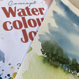 Bloc aquarelle 300g A4 dans le groupe Papiers & Blocs / Bloc Artiste / Papier pour aquarelle chez Pen Store (138010)