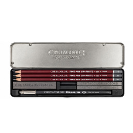 Set de graphite 9 pièces dans le groupe Stylos / Crayons d'artistes / Crayons à croquis chez Pen Store (138025)