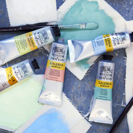 Galeria Set de peintures acryliques pastel 5x60 ml dans le groupe Matériels d'artistes / Couleurs de l'artiste / Peinture acrylique chez Pen Store (138039)
