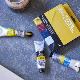 Galeria Set de peintures acryliques Process 5x60 ml dans le groupe Matériels d'artistes / Couleurs de l'artiste / Peinture acrylique chez Pen Store (138041)