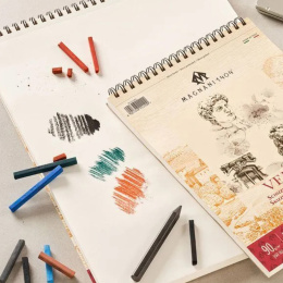 Bloc de croquis spirale Velata 90g 35x45 cm dans le groupe Papiers & Blocs / Bloc Artiste / Bloc dessin chez Pen Store (138045)
