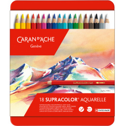 Supracolor Aquarelle lot de 18 dans le groupe Stylos / Crayons d'artistes / Crayons aquarellables chez Pen Store (138049)
